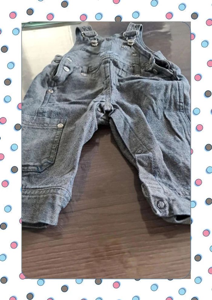 Salopette Obaïbi 6 mois – Pressions à l’entrejambe - photo numéro 2