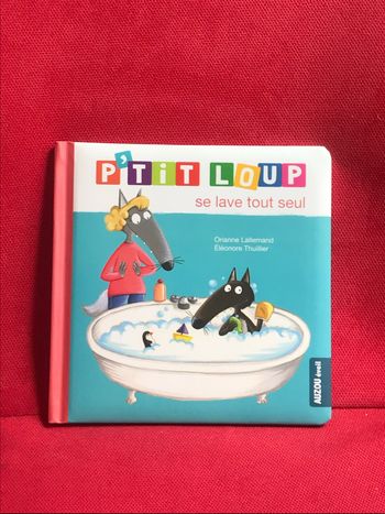 Livre p’tit loup se lave tout seul