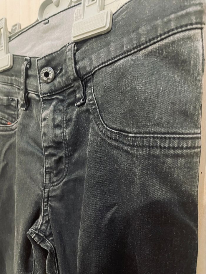 Jegging slim w26 diesel noir - photo numéro 5