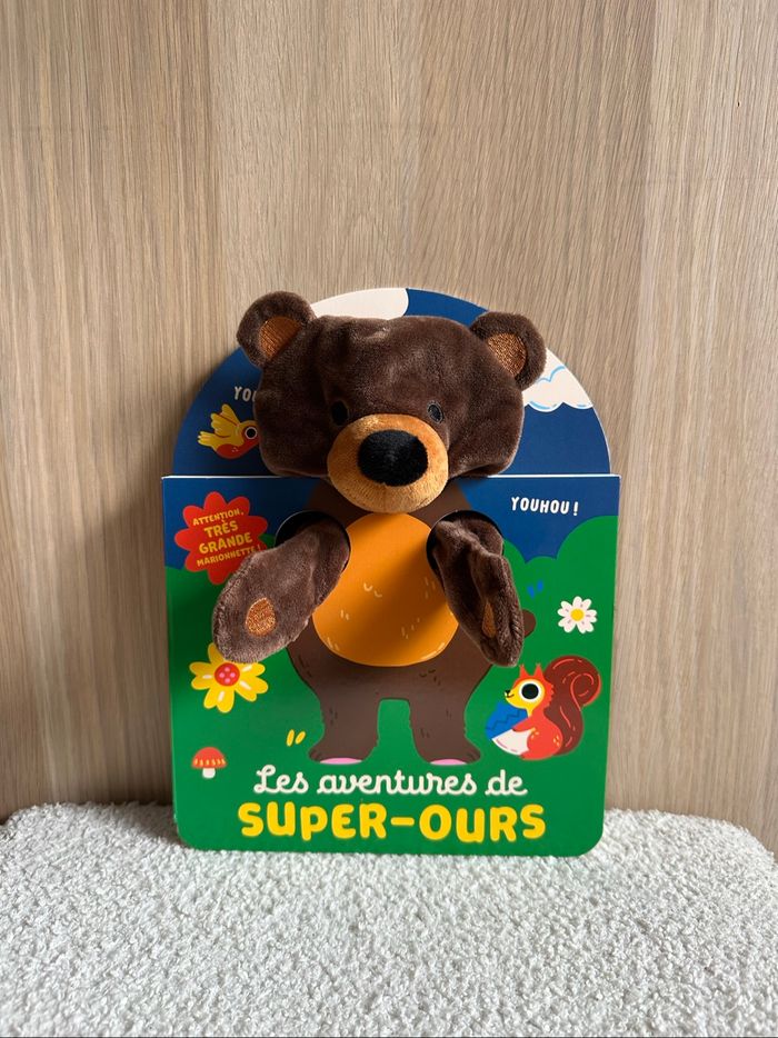 Livre les aventures de super ours