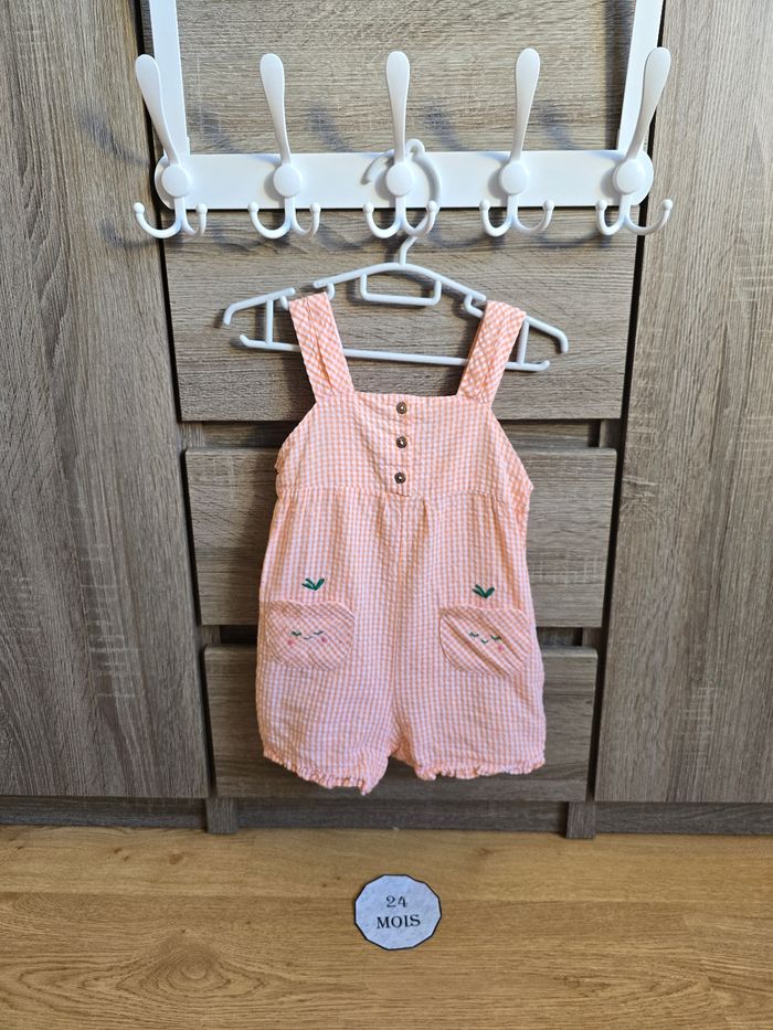 Vêtement Bébé Fille - Salopette courtes - Sergent Major - 24 mois 86 cm