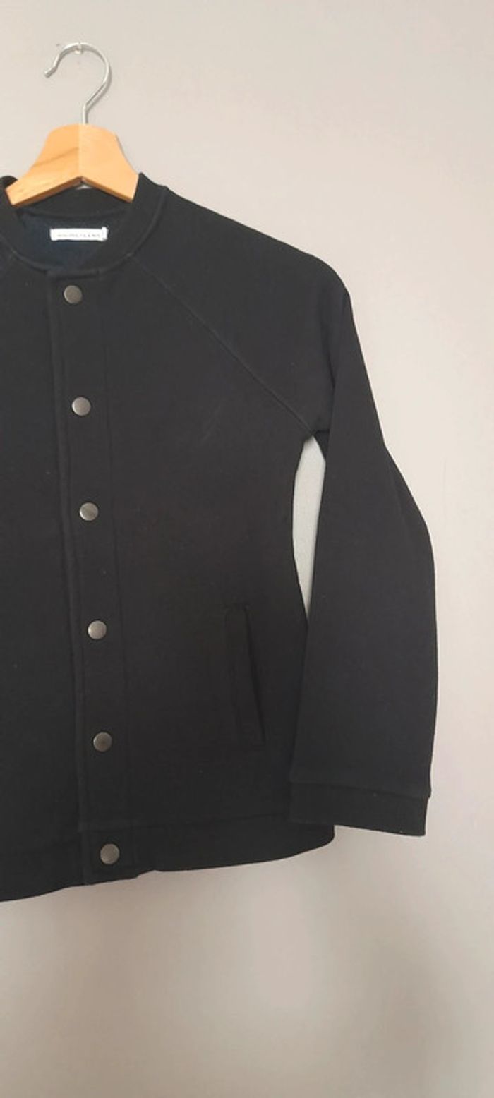 Veste teddy noir - photo numéro 3