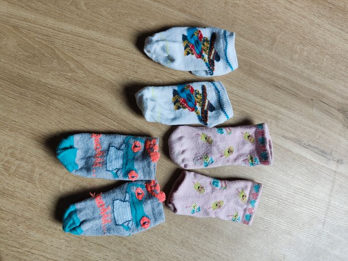 Lot de 3 paires de chaussettes 21/22