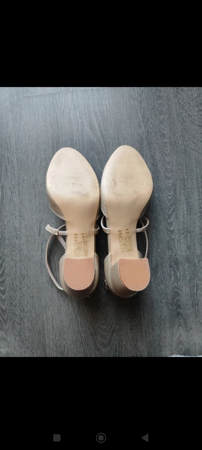 Escarpins dorés - photo numéro 6