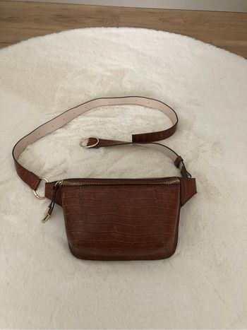 Petit sac banane ceinture marron