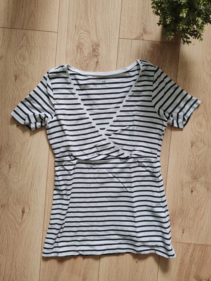 Tee shirt manche courte taille S H&M 🌸