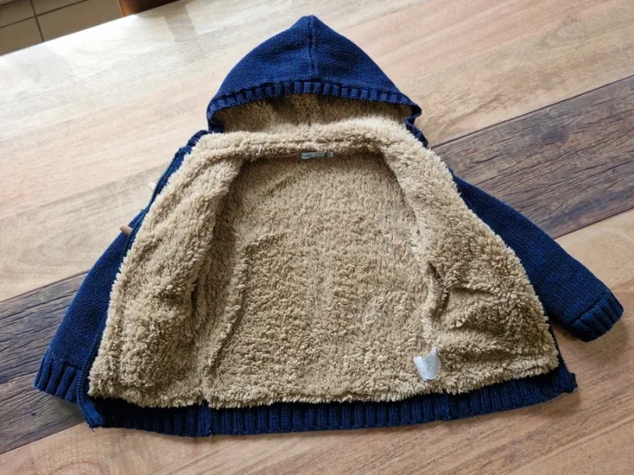 Gilet/veste doublé 6 ans - photo numéro 2