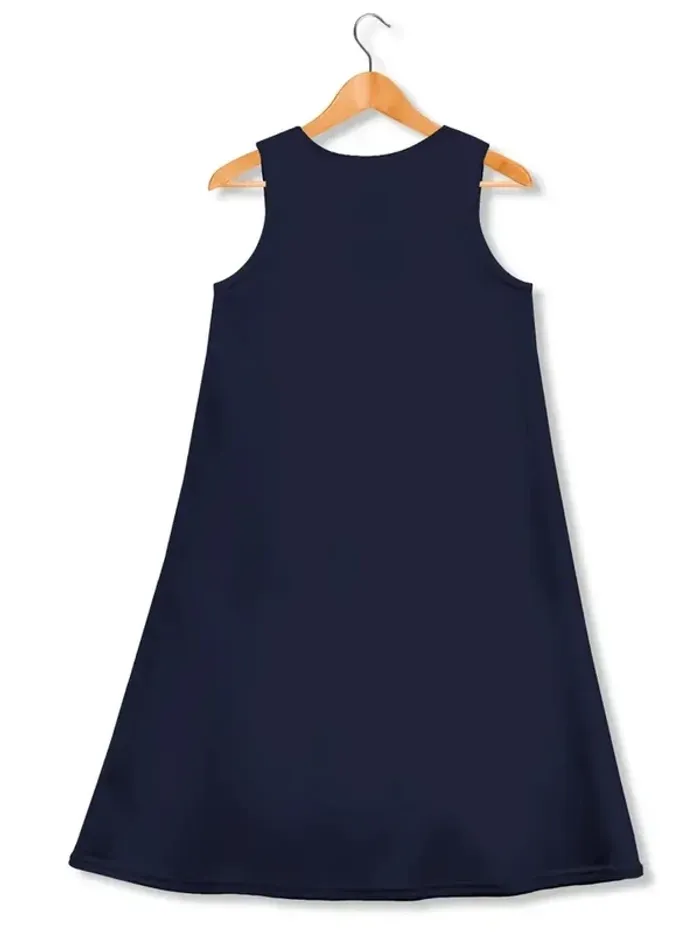 Petite robe courte fluide bleu marine navy patineuse modèle dakota American apparel taille S neuve