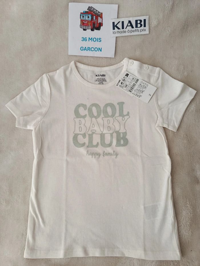 T-shirt neuf 36 mois Kiabi