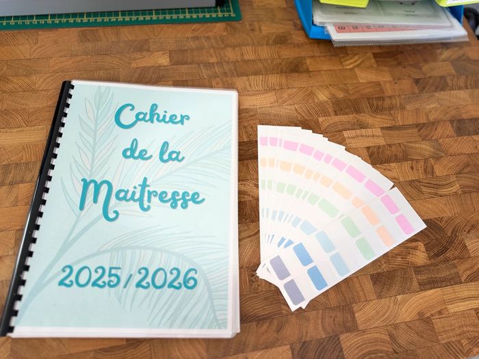 Cahier de la Maitresse 2025 2026 PDF