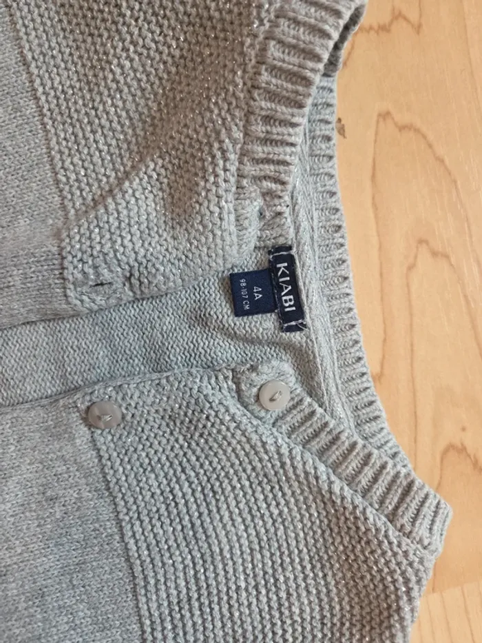 Gilet 4ans kiabi fille - photo numéro 2