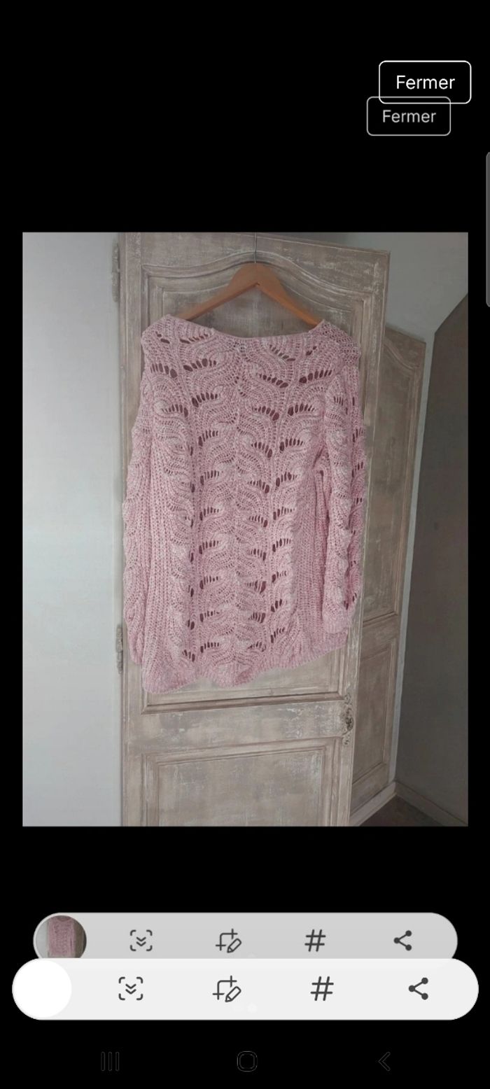 Pull rose - photo numéro 2