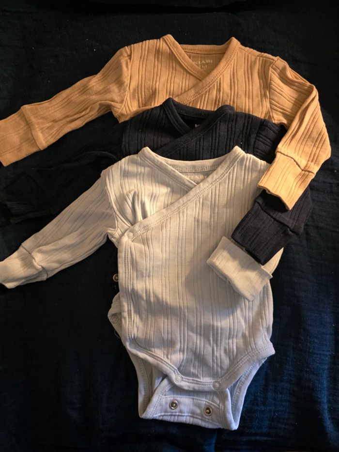 Lot 3 Body Évolutifs Kiabi