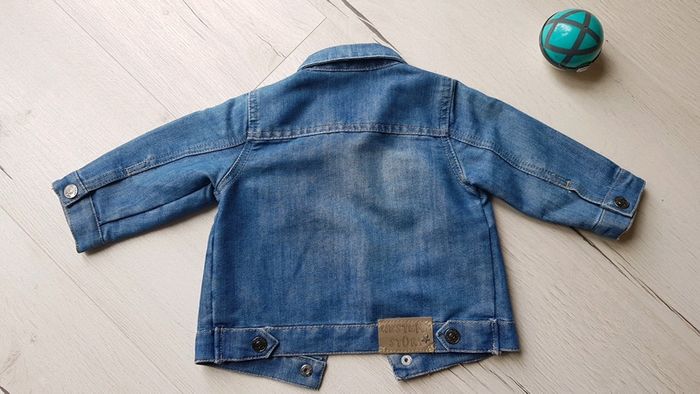 Veste en jean in extenso garçon 6mois - photo numéro 2