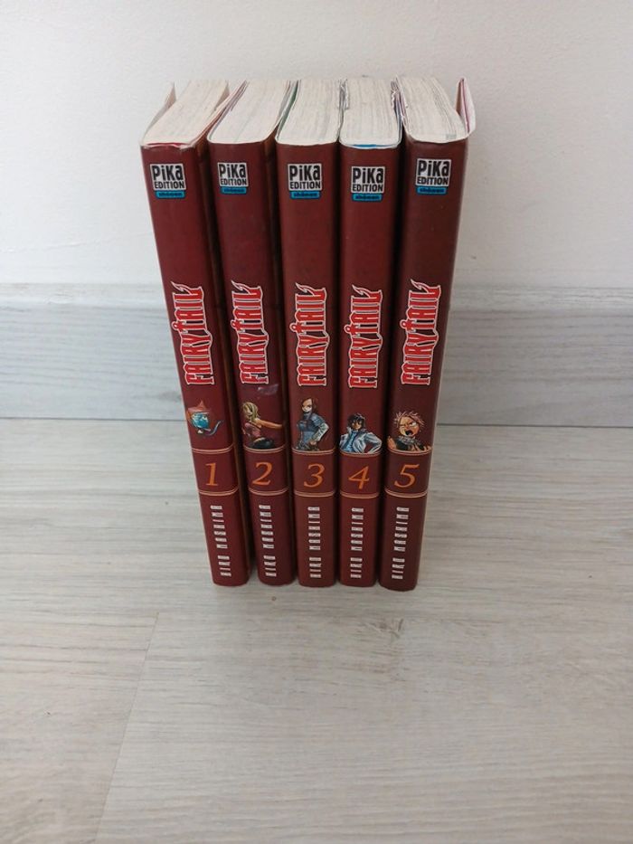 Lot fairy tail tome 1 à 5