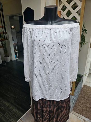 Esprit blouse blanche taille 44