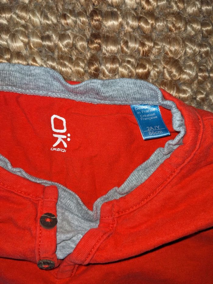 Ensemble salopette hérisson et sous pull 24 mois - photo numéro 5