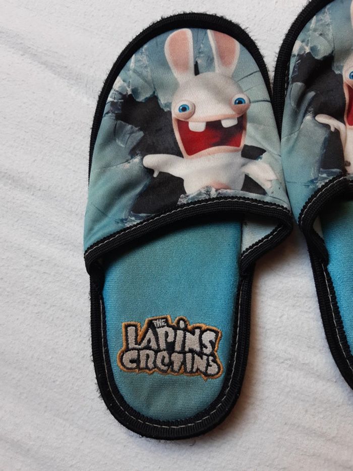 Chaussons garçon lapin crétins 36 - photo numéro 4