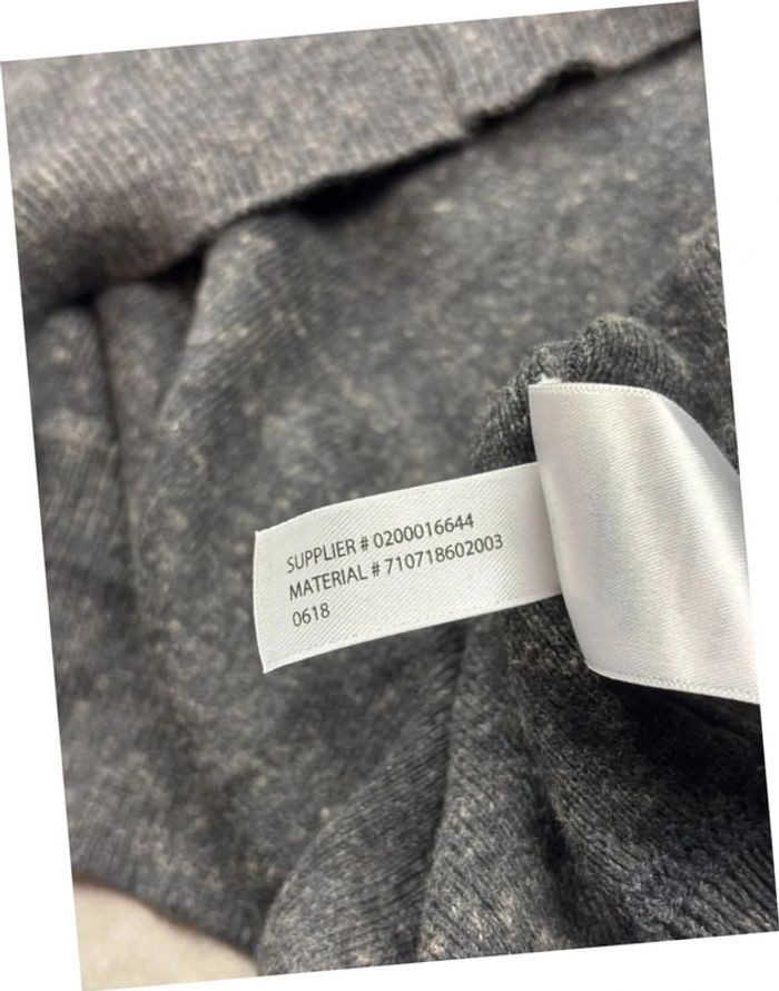 Pull sweat crewneck gris foncé/noir logo gris col rond Ralph Lauren - photo numéro 10