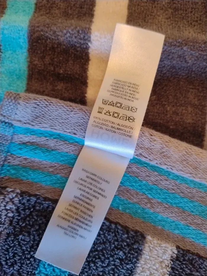 Serviette de plage en 100% coton - photo numéro 3