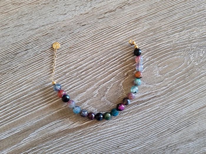 Bracelet en pierres Multi-Agates - photo numéro 3