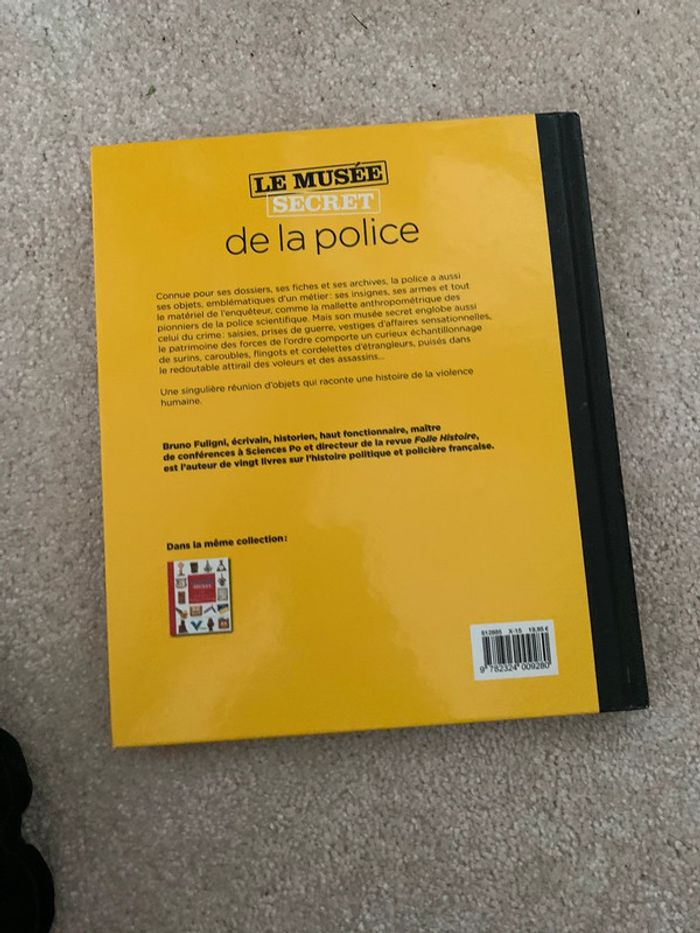 Livre "Le musée secret de la police" de Bruno Fuligni - photo numéro 3