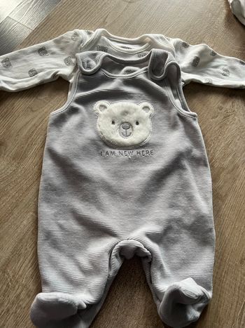 Ensemble bodies + salopette