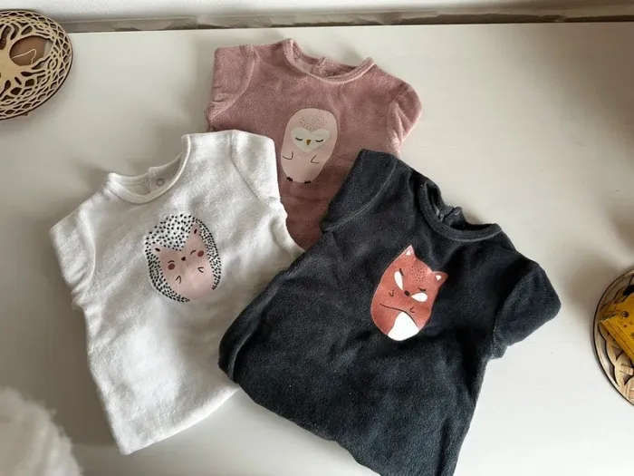 Lot 3 pyjama velours