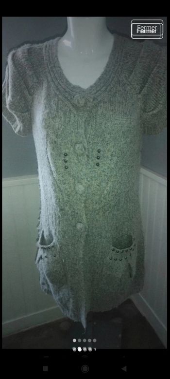 Très beau gilet femme f2