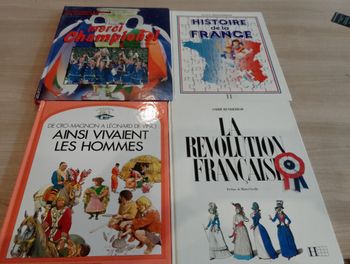 Lot de 4 livres gros volume, divers (3.99€ les 4)(7)