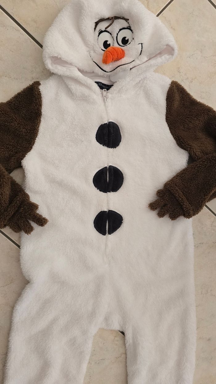 Neuf (non porté) 😍🥰💓deguisement ou surpyjama disneyland paris, olaf 8 ans Mixte 🥰😍🤩 - photo numéro 4