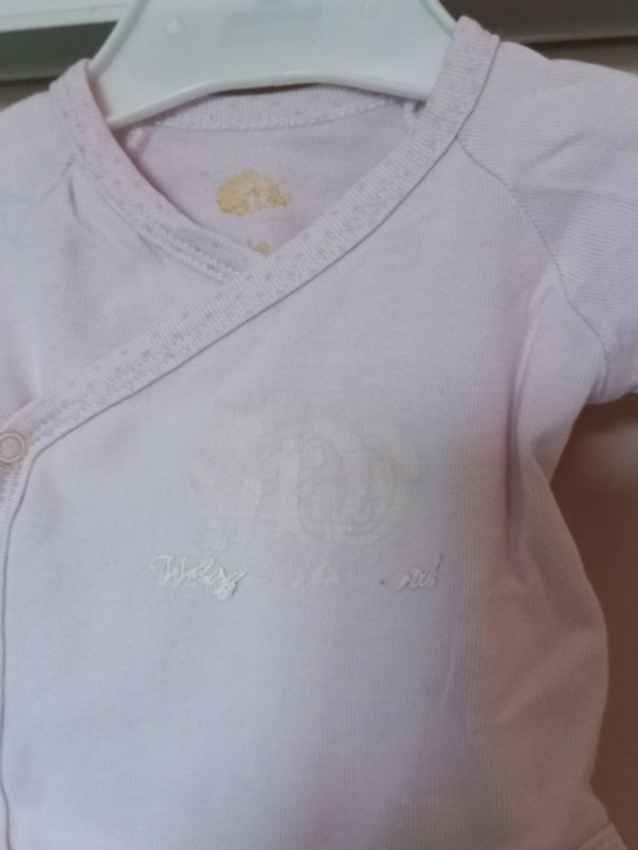 Lot 2 bodys roses manches longues - photo numéro 5