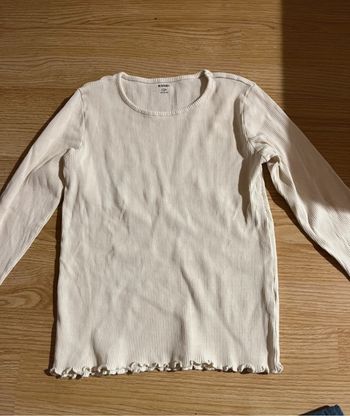 Petit haut blanc à manche longue 🤍👚