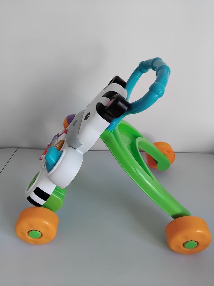 TROTTEUR Zèbre Sonore Eveil  Fisher Price 6 mois 🦓 - photo numéro 3
