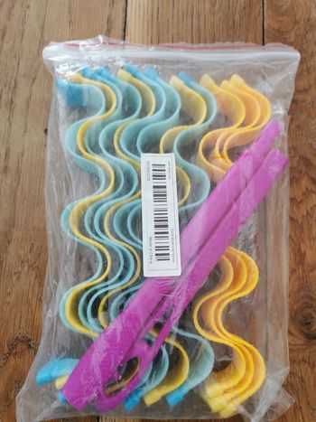 Accessoire pour onduler les cheveux.