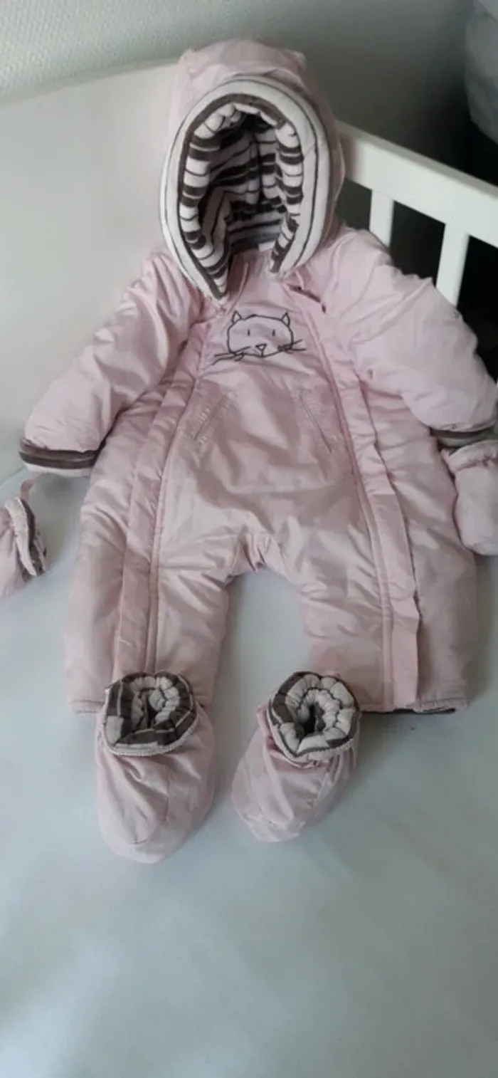 Combinaison hiver bébé 6 mois - très chaude - photo numéro 5