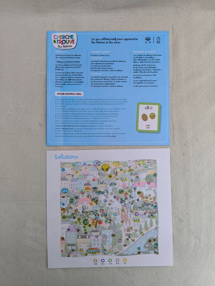 Jeu Cherche et trouve les lettres Hachette - photo numéro 6