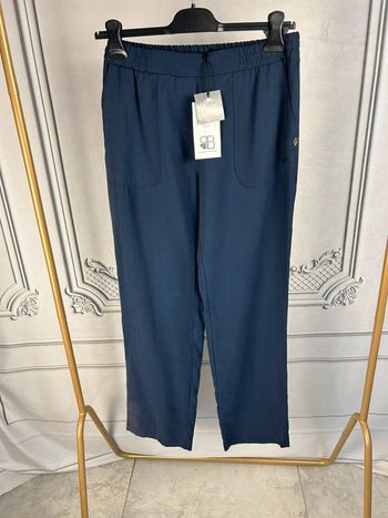Pantalon large marine Le petit baigneur S neuf