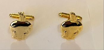 Boutons de manchette Tweety (Titi) - Warner Bros Gold Tone