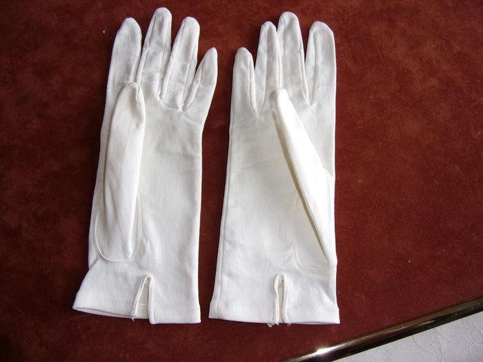 Paire de Gants satiné - T.6