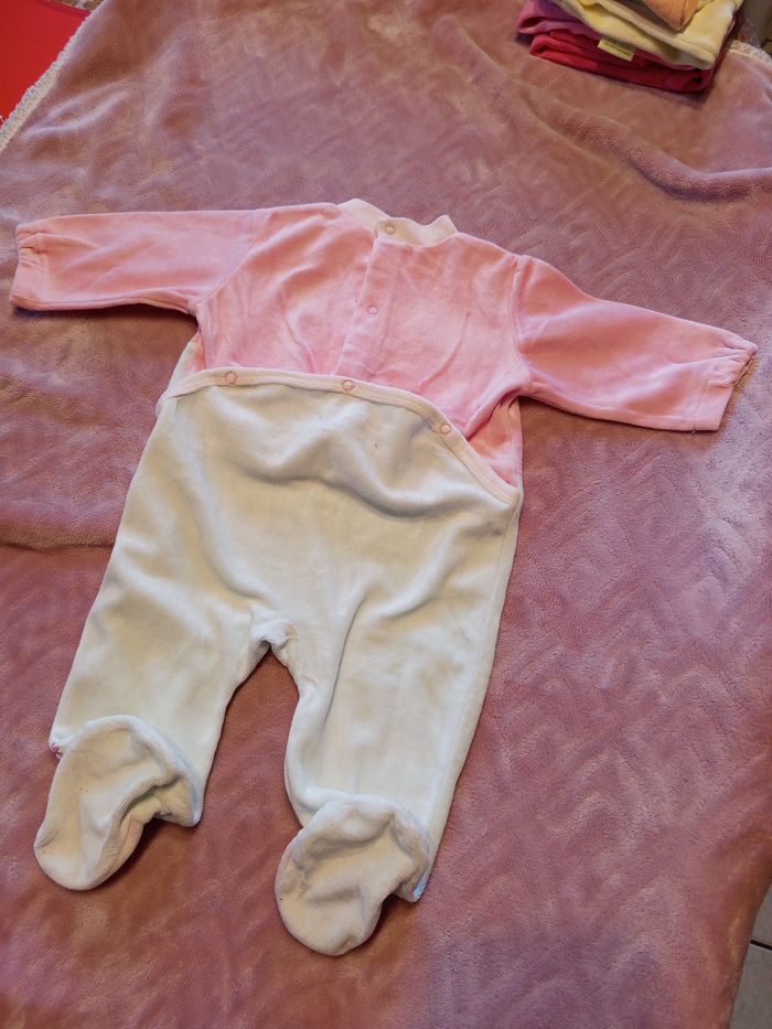 Lot de 2 pyjamas 6 mois, Mini Adelie - photo numéro 8