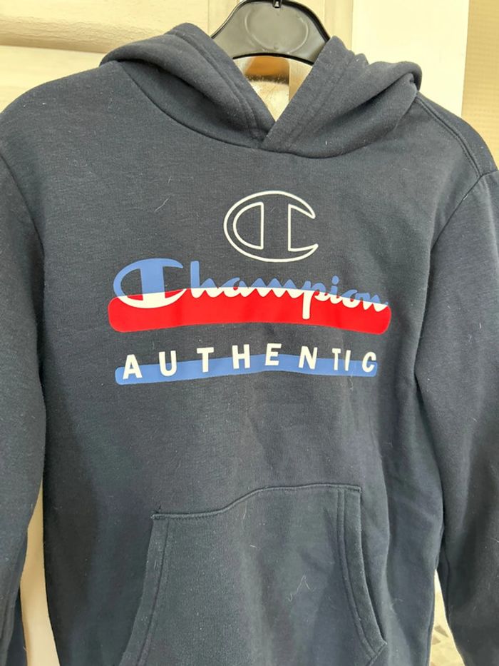 Pull à capuche champion 10 ans - photo numéro 3
