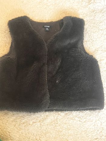 Veste fourrure fille