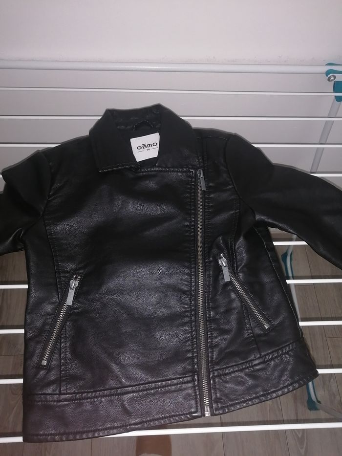 Veste simili cuir - photo numéro 2