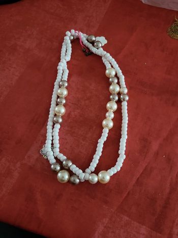 Grand collier de perles