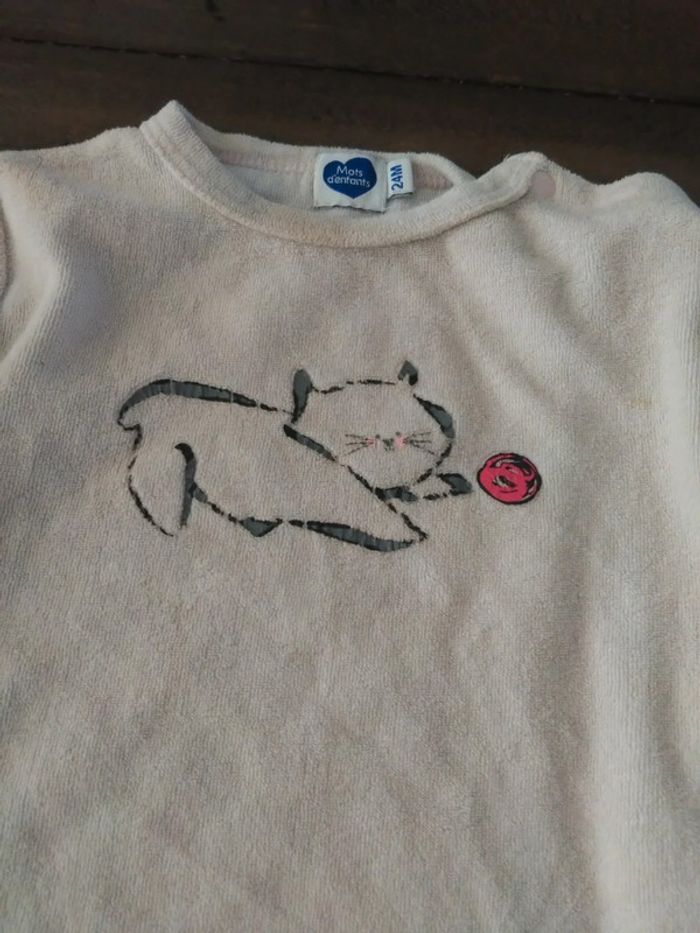 Pyjama deux pièces mot d'enfant 2 ans - photo numéro 2