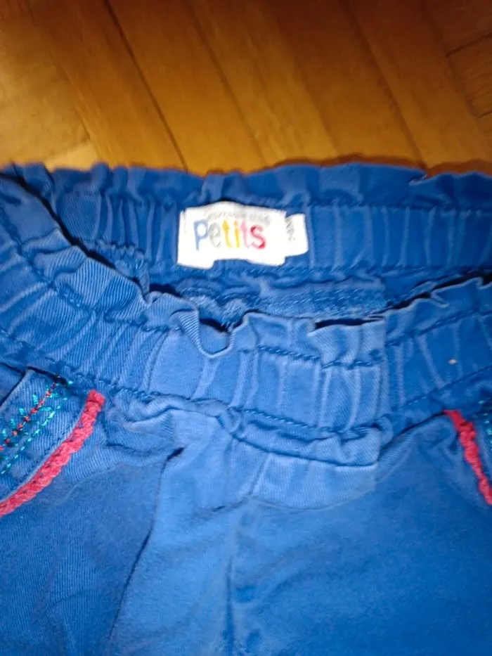 Pantalon bleu la compagnie des petits 24mois - photo numéro 2