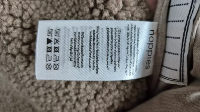 Combinaison nounours Noppies – Taupe – Doublée coton – Mixte - A6 - photo numéro 5
