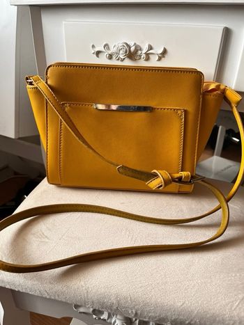 Sac bandoulière simili cuir moutarde Pimkie BE 💛