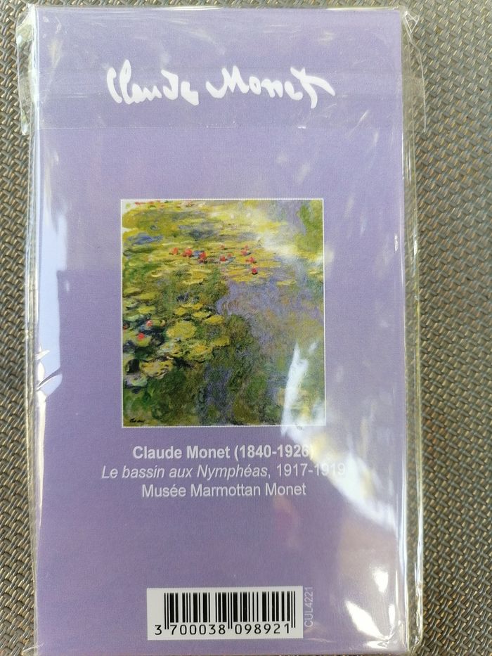Mini bloc-notes Notebook Claude Monnet /Neuf dans son emballage - photo numéro 5